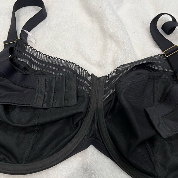 Freya Black Underwire Viva Bra Sz. 36O NWT - Picture 5 of 9